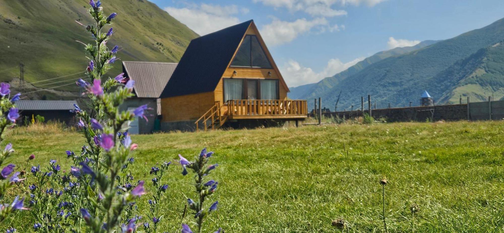 Mountain Hut In Kazbegi Villa Exterior foto