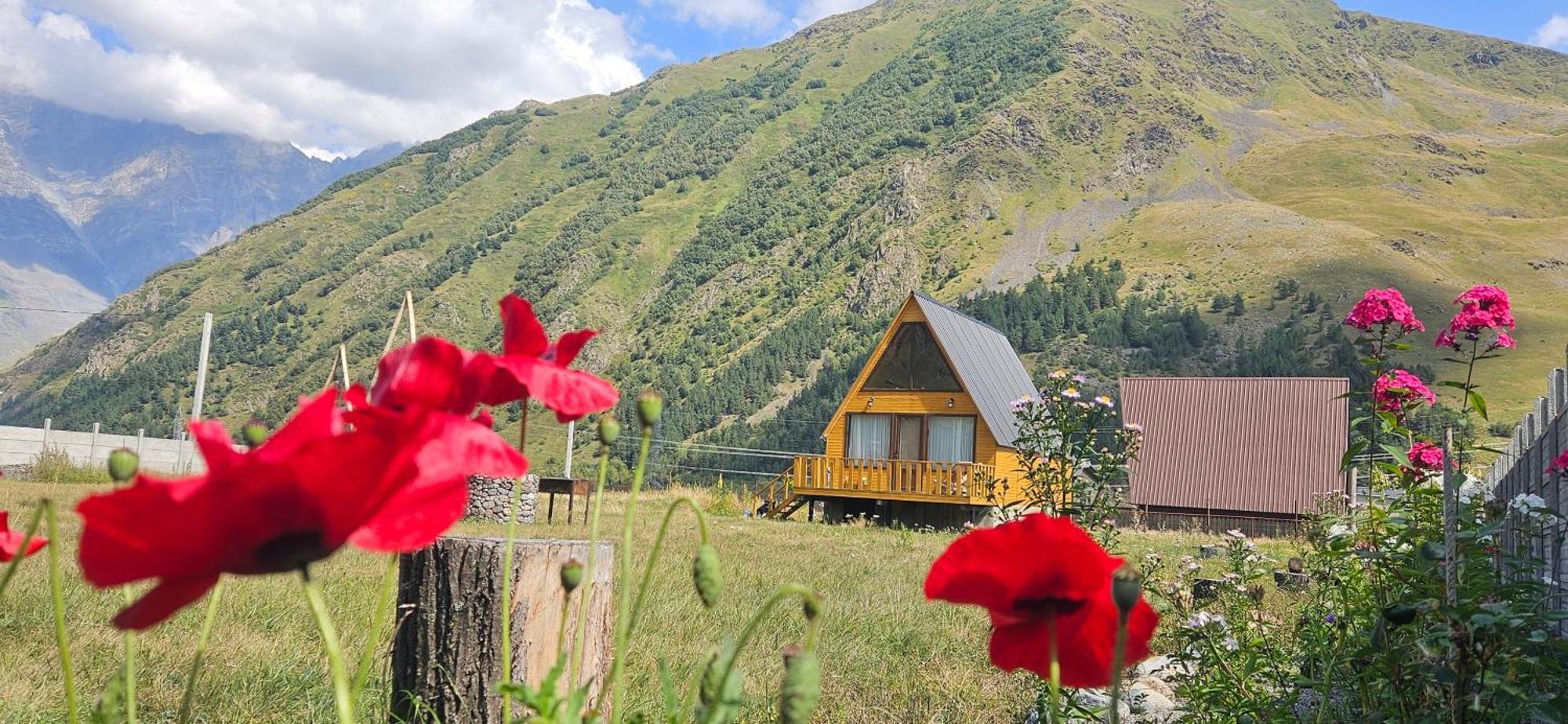 Mountain Hut In Kazbegi Villa Exterior foto